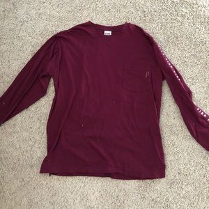 Pink Long Sleeve T-Shirt